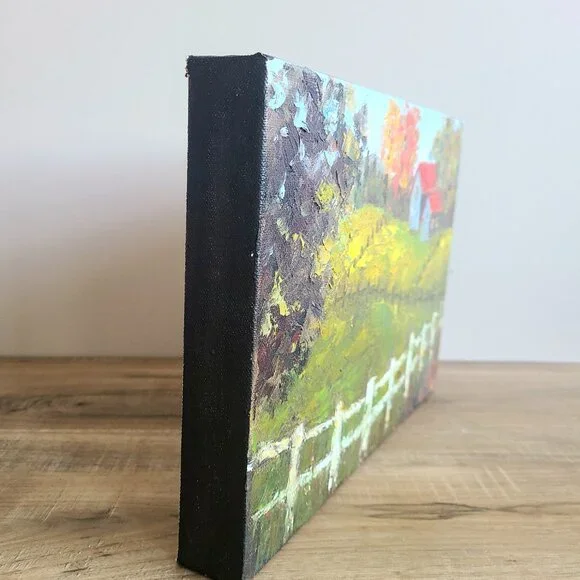 Oil painting 9'' x 12'' - Picture 2 of 4